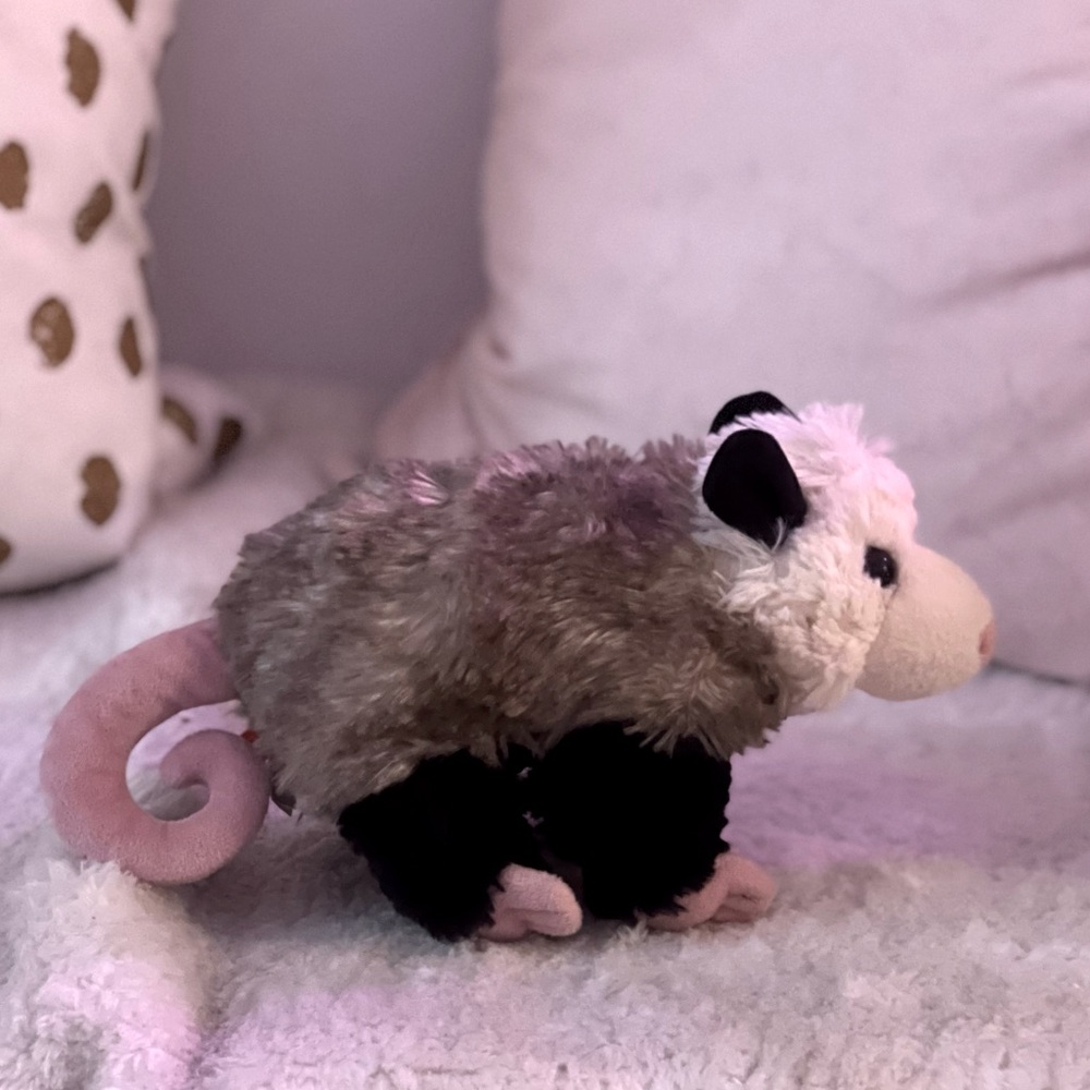 Wild republic, possum, stuffed animal, realistic